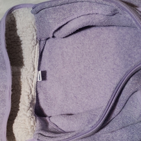 6-12m old navy fleece jacket - Picture 3 of 4